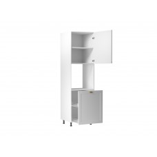 Virtuves skapītis cepeškrasnij LINEA D60P, balts